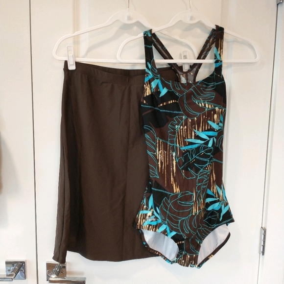 Speedo One Piece Bathing Suit - NWOT, Size 14 - Picture 9 of 9